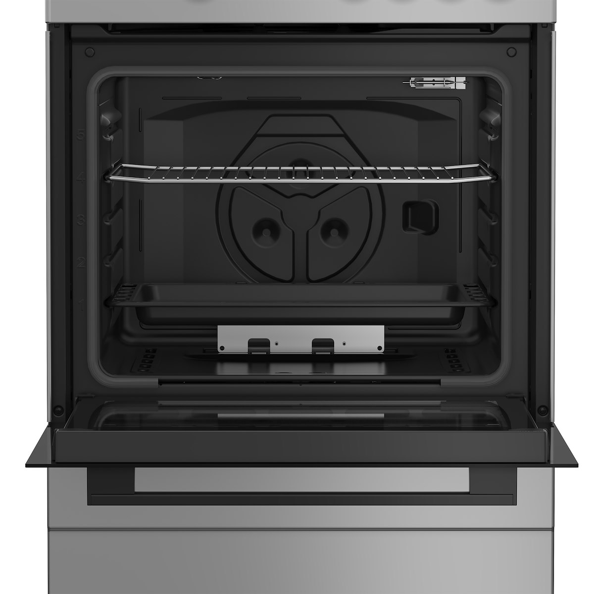 INDESIT I6GGKMS Cucina 60cm 4F Gas Forno Gas Valvola Sicurezza Silver - immagine 5