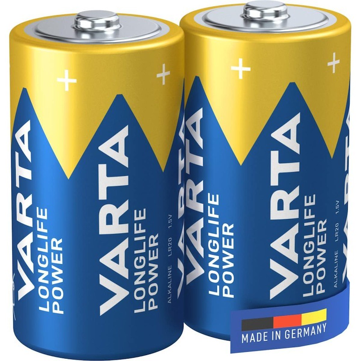 VARTA 4914121422 Pile alcaline Longlife Power C, blister 2 pz
