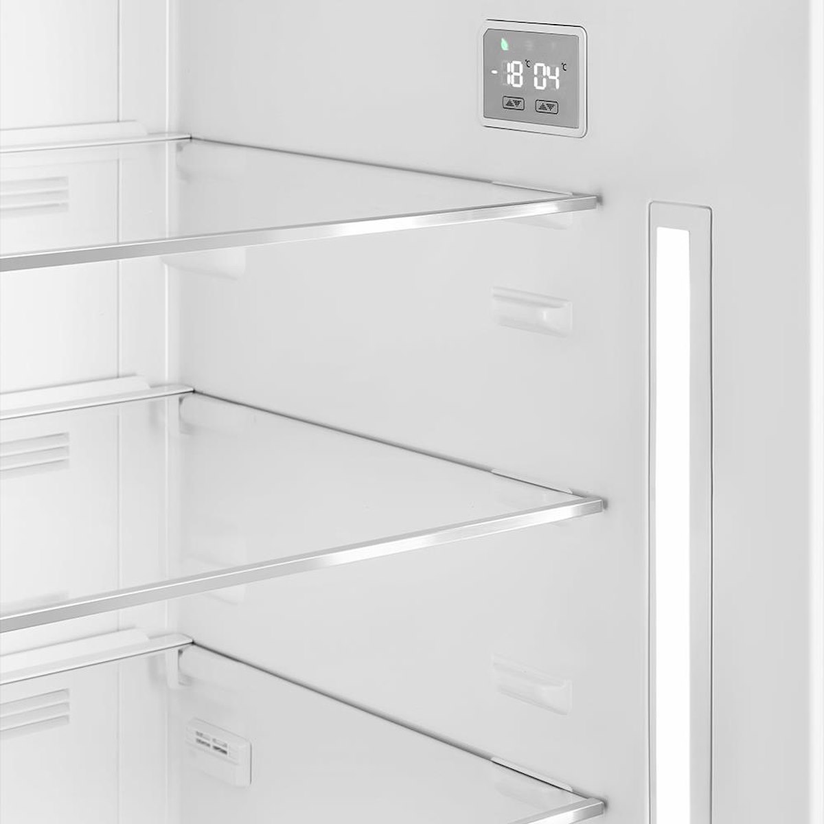 SMEG FAB38RCR6 Combinato No-Frost 481L Cerniera DX Panna - immagine 3