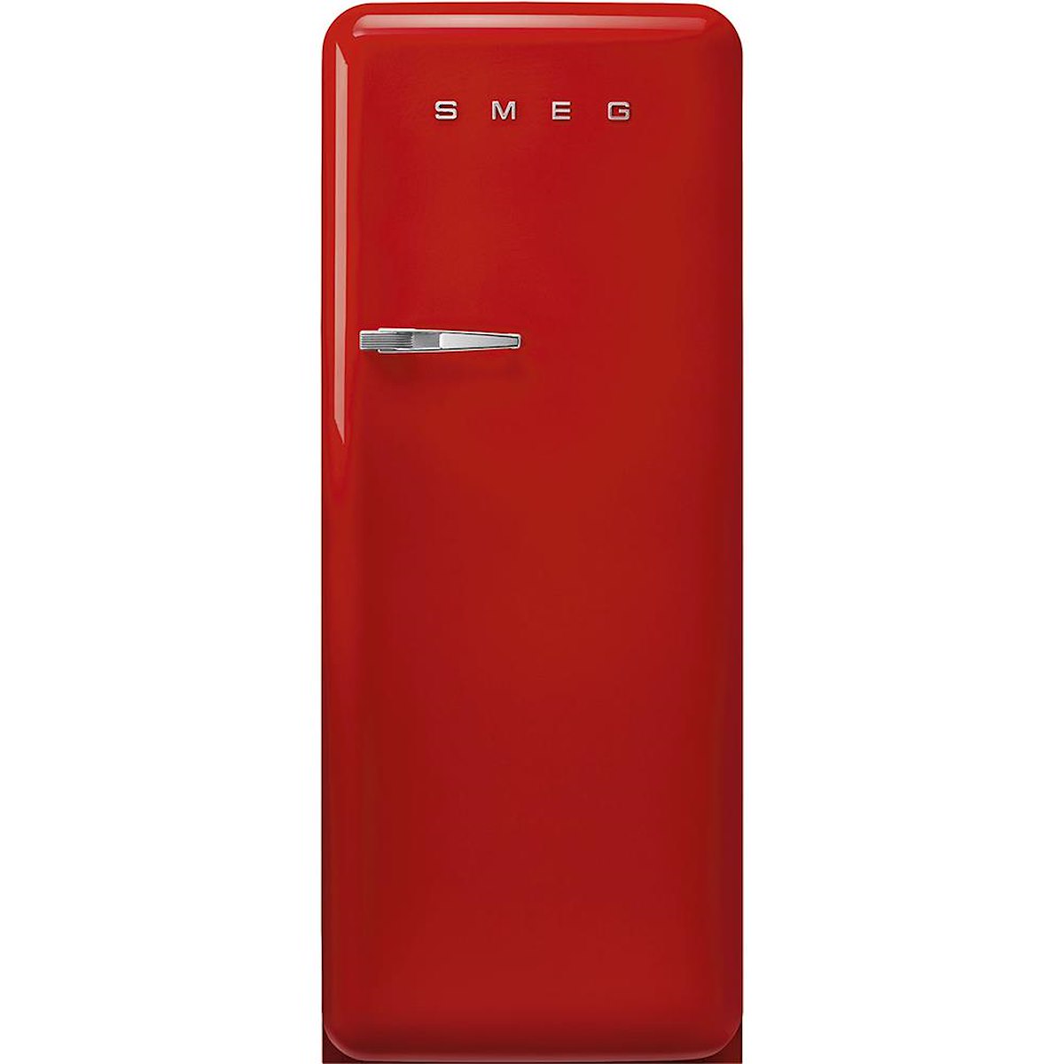 SMEG FAB28RRD6 Frigo 1P 270LT Ventilato Cerniera DX Anni '50 Rosso