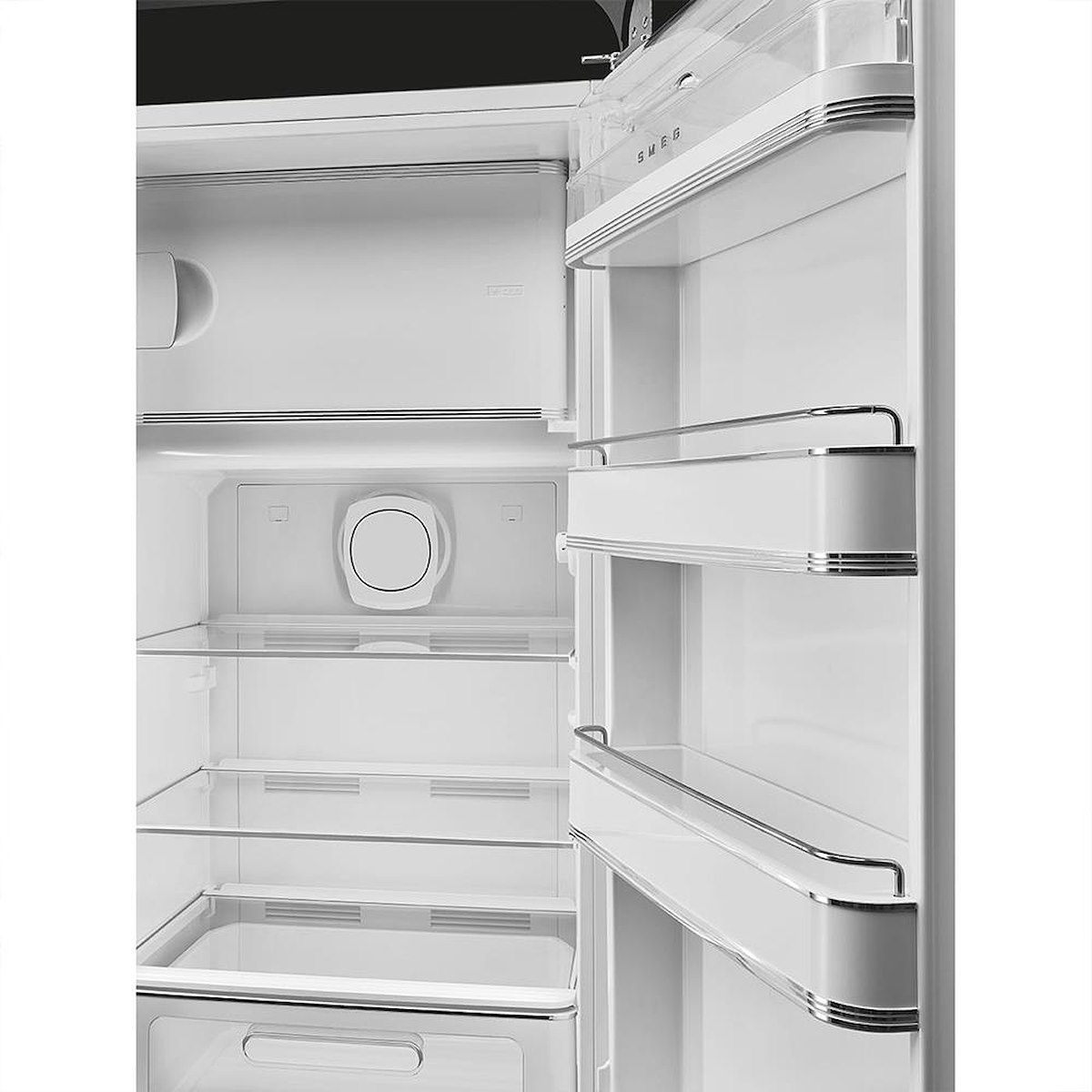 SMEG FAB28RBL6 Frigorifero Anni '50 Nero Ventilato Cerniera DX - immagine 5