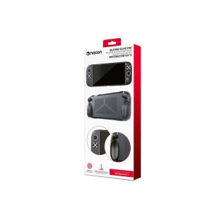Nacon SWITCHNEWGLOVEBLACK Guscio Silicone Per Nintendo Switch 2 Nero