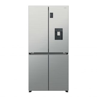ZOPPAS EZMD818TDXH Frigo 4P 463LT CE D NoFrost Disp. Water Inox