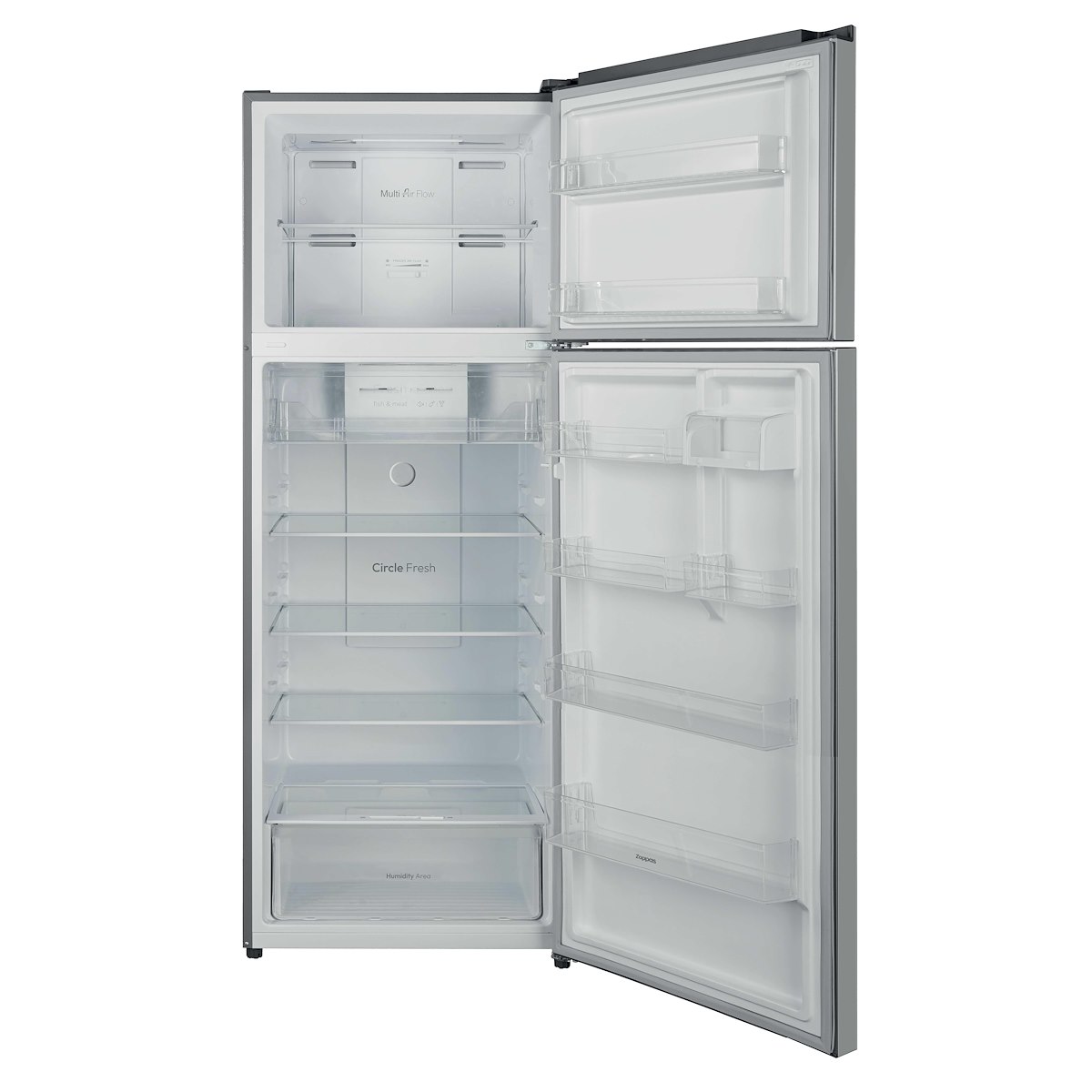 ZOPPAS EZDP718TESH Frigo 2 porte 465L Classe E No Frost Silver - immagine 2