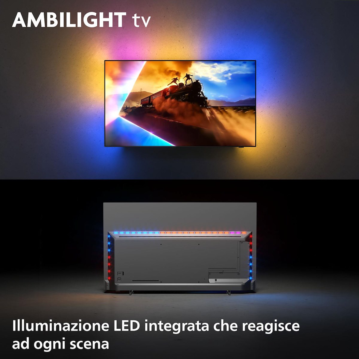 PHILIPS 65OLED770 TV OLED 65" 4K UHD Smart Ambilight DVB-T2/S2 - immagine 2