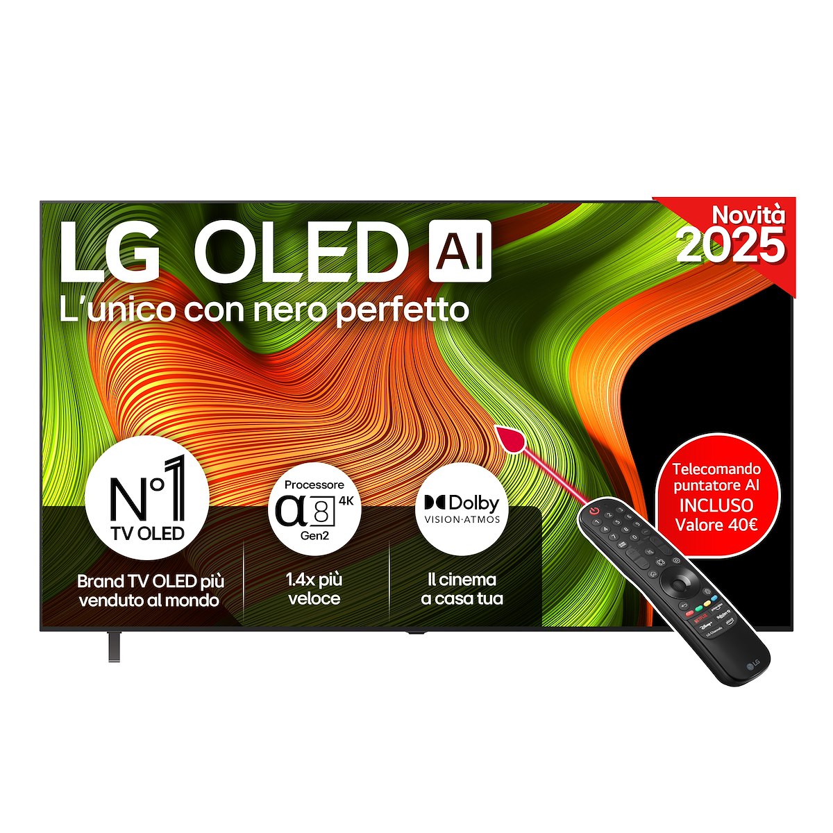 LG OLED77B56LA TV OLED 77" 4K UHD Smart DVB-T2/S2 WebOS
