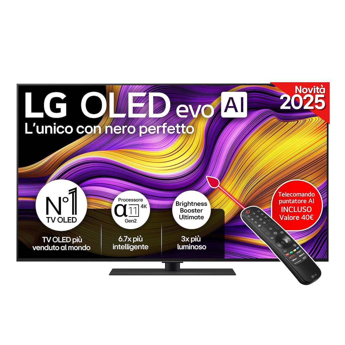 LG OLED55G56LS TV OLED EVO 55" 4K UHD Smart DVB-T2/S2 webOS