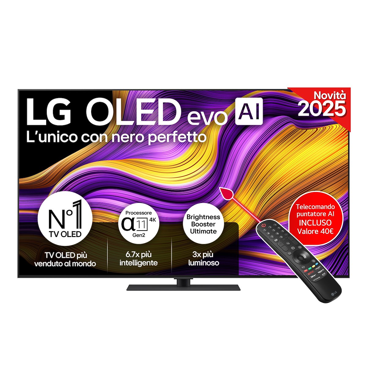 LG OLED65G56LS Smart TV OLED EVO 65 Pollici UHD 4K WebOS