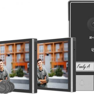 Ezviz HP7 Videocitofono Wi-Fi Dual Band 2K Display 7 Pollici Bifamiliare