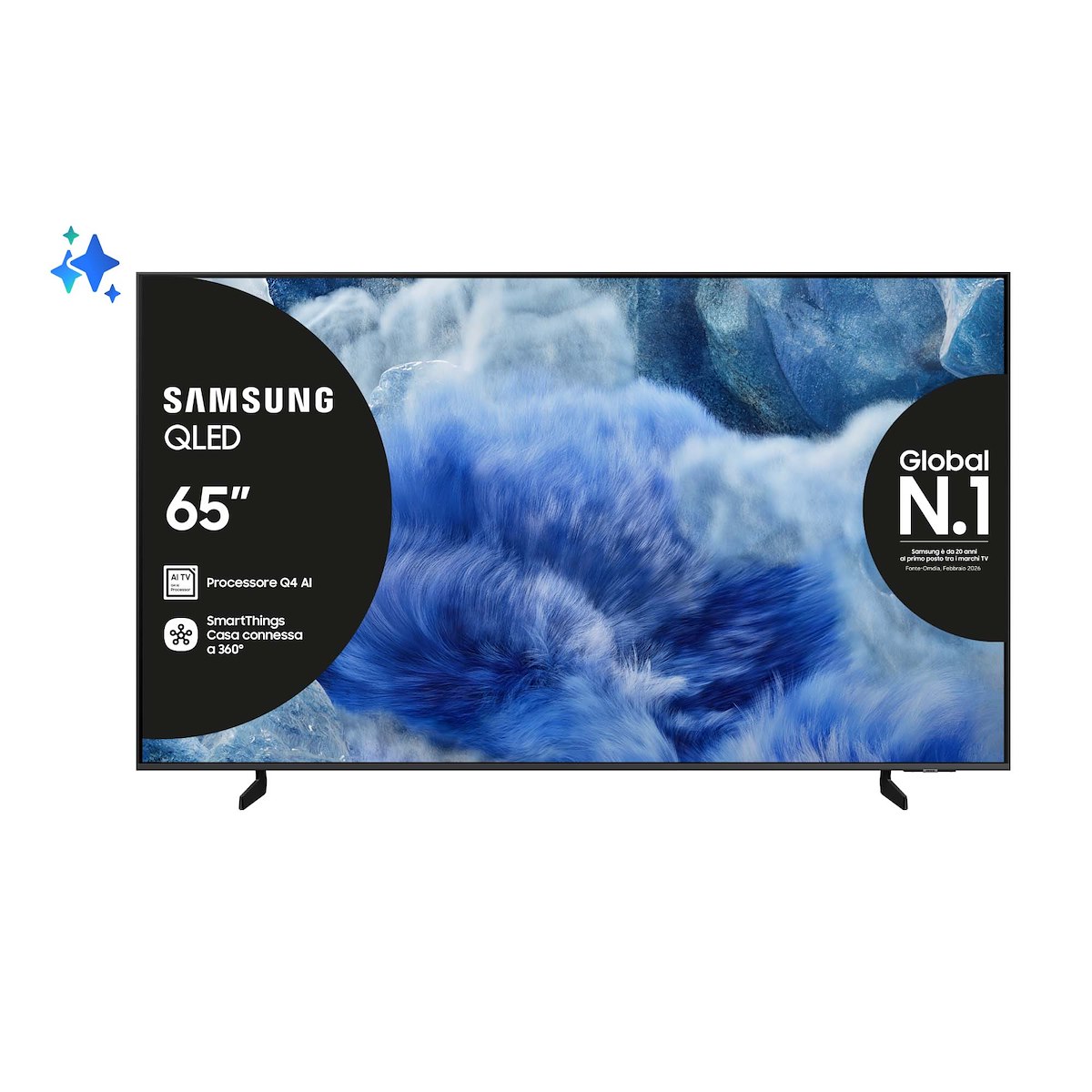 Samsung QE65Q8FAAUXZT Smart TV QLED 65 Pollici 4K UHD Tizen