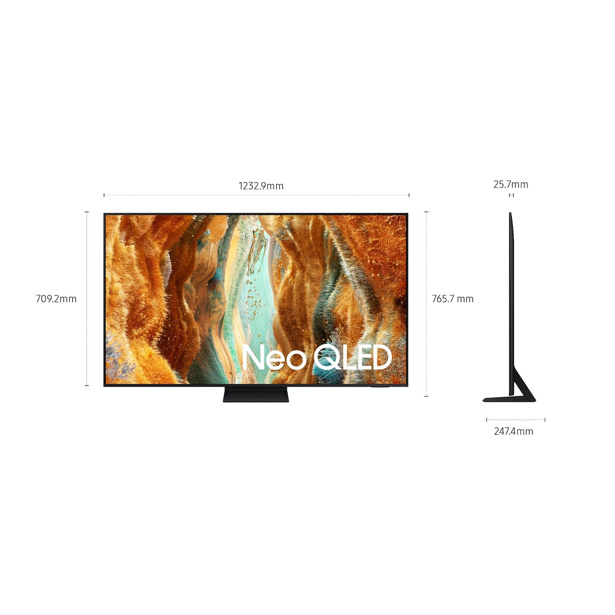SAMSUNG QE55QN70FAUXZT TV Neo QLED 55" 4K UHD Smart Tizen DVBT2-S2 - immagine 5