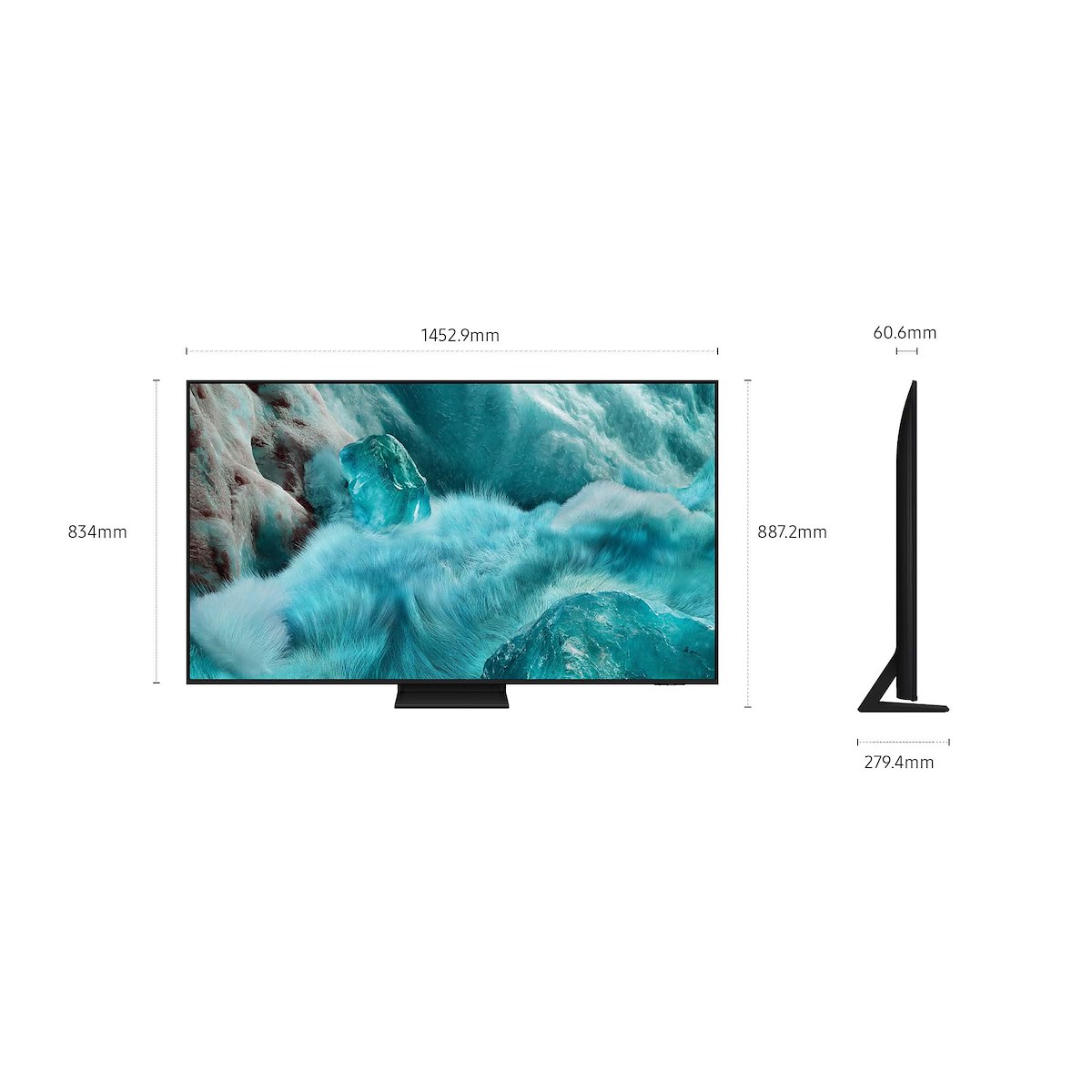 SAMSUNG QE65Q7F5AUXZT TV QLED 65 UHD 4K Smart Tizen - immagine 4