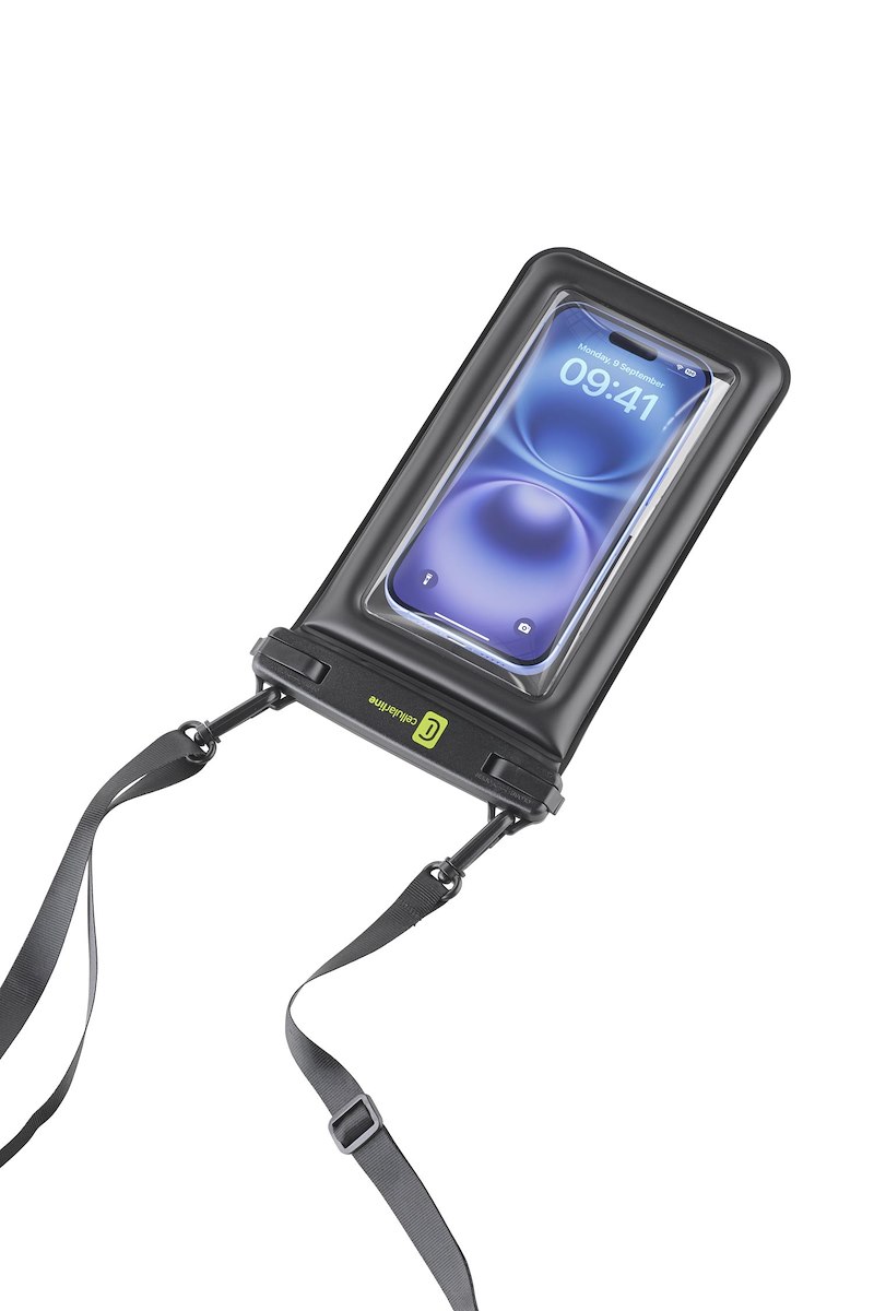 CELLULAR LINE VOYAGERFLOATY25K Custodia impermeabile galleggiante universale nera