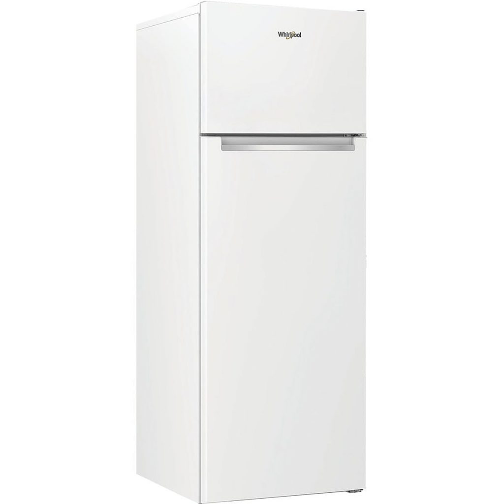 WHIRLPOOL W55T1612W Frigorifero 2 porte, 250L, statico, 4 ripiani, bianco