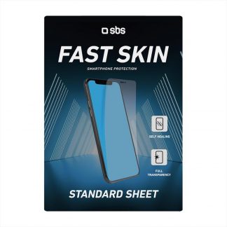 SBS TEFSTSKINSHEETHL Pellicola Fast Skin Sheet Hyper Hybrid Glass