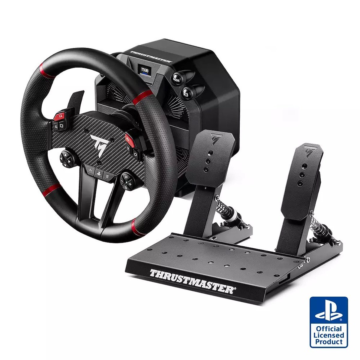 Thrustmaster T598 Volante Rimovibile con Pedaliera per PS5-PS4 e PC