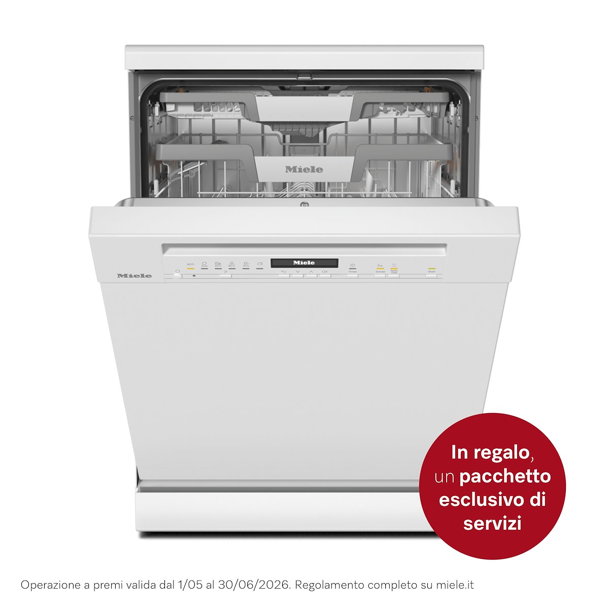MIELE G7040SCBRWS Lavastoviglie 14 coperti A Wi-Fi Bianco