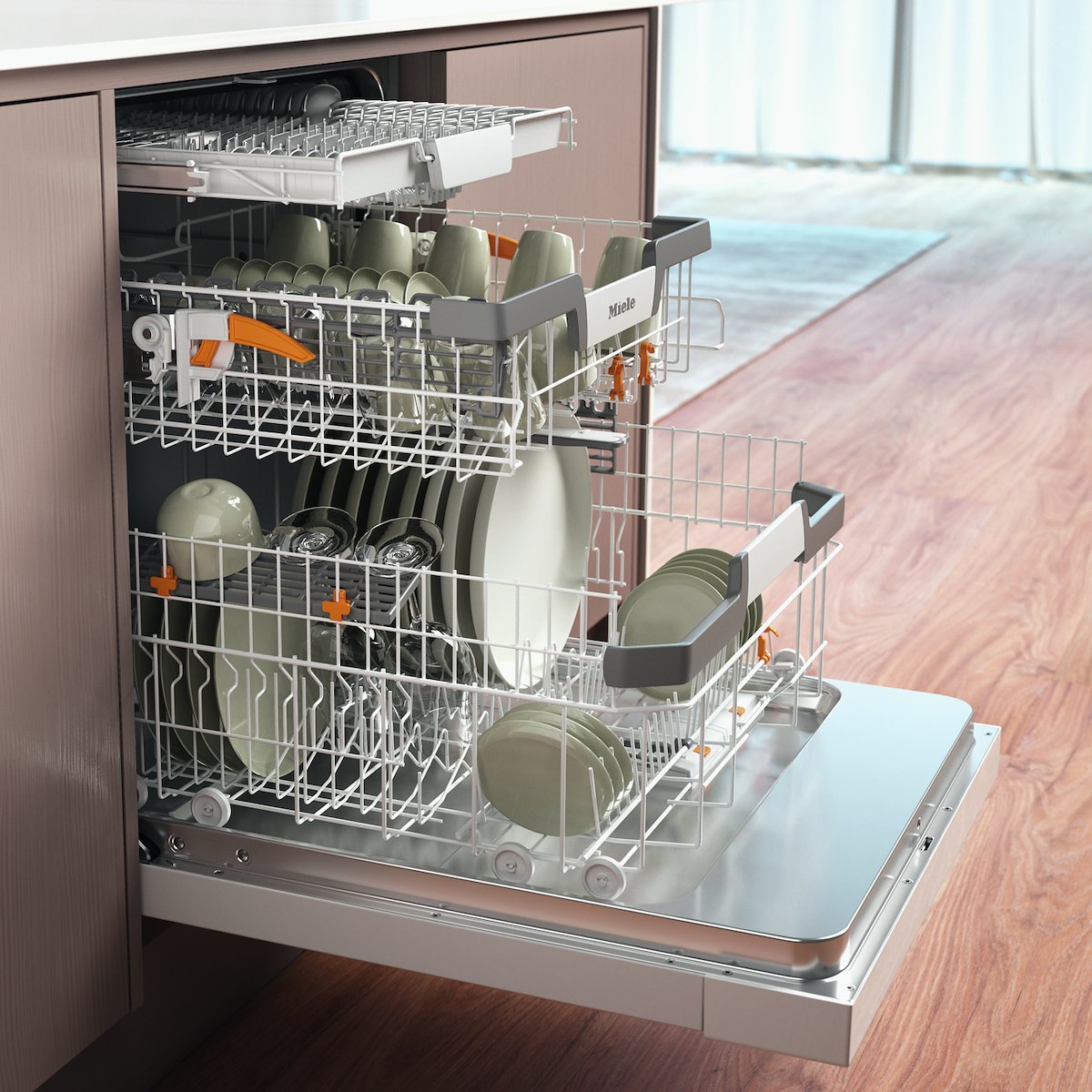 MIELE G5633SCUBRWS Lavastoviglie 60cm 14 coperti A sottopiano bianco - immagine 4