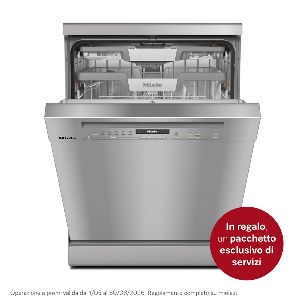 MIELE G7040SCCLST Lavastoviglie 14 coperti A, 11 programmi, WiFi, Inox