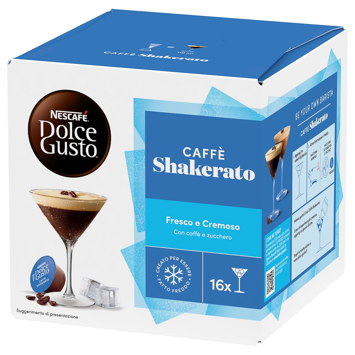 NESCAFE 12602908 Capsule Caffè Dolce Gusto Shakerato 16 pz - immagine 3