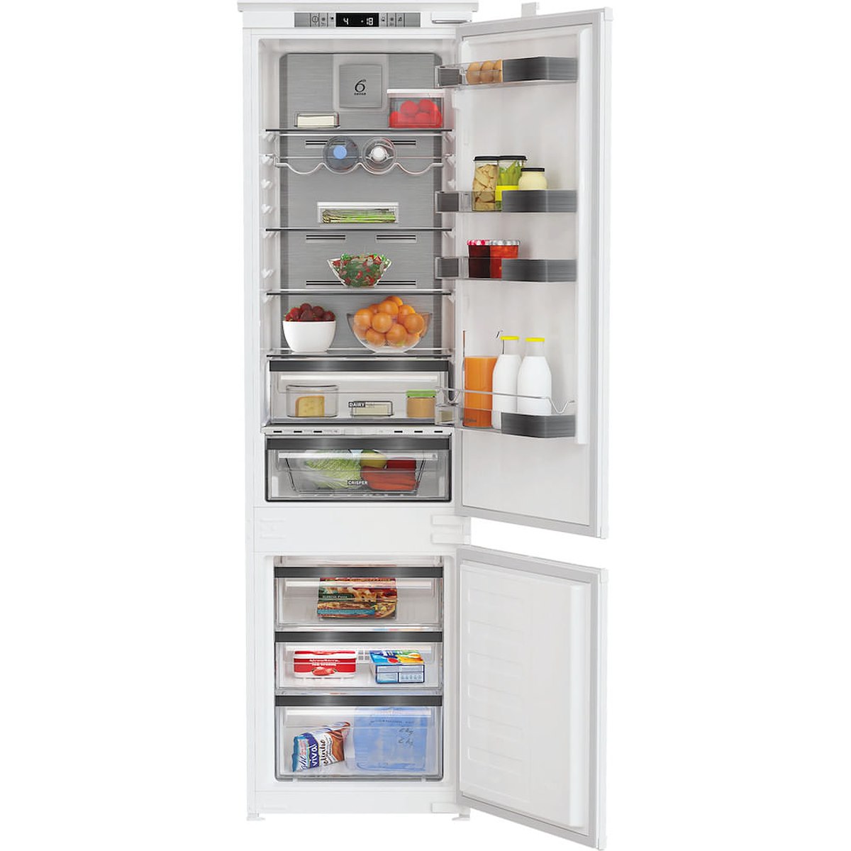 WHIRLPOOL WHKN3283B4E Combi Incasso 284L H193cm E Total No Frost Inverter