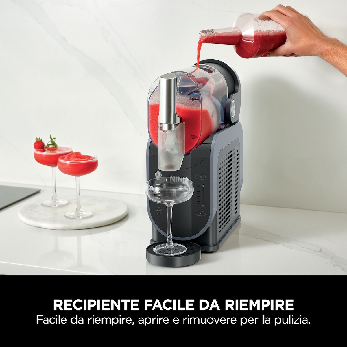 NINJA FS301EU Macchina per Bevande Ghiacciate Slushie 2.7L - immagine 4