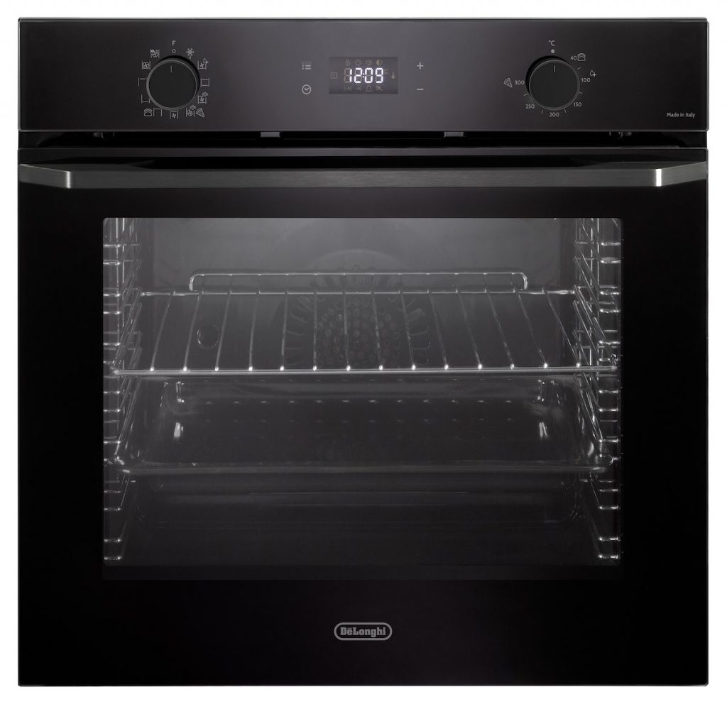 DE LONGHI MOBILIERI NKM11NL Forno Incasso Elettrico Multifunzione 74L Vapore Nero