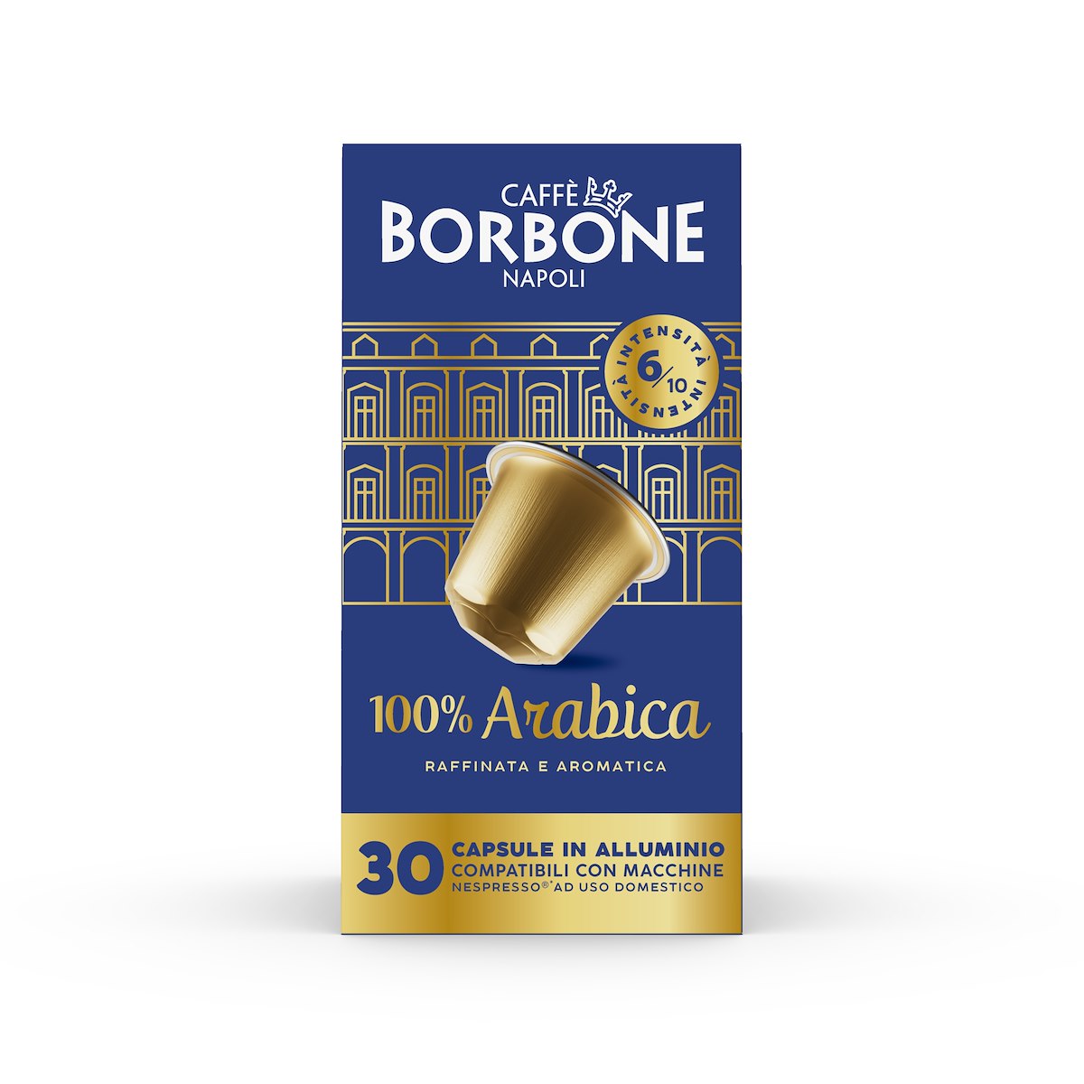 CAFFE BORBONE REBPALARABIX30N Capsule Compatibili Nespresso 100% Arabica 30 pz