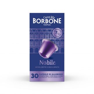 CAFFE BORBONE REBNOBILE3X30N Capsule Nobile Alluminio Compatibili Nespresso