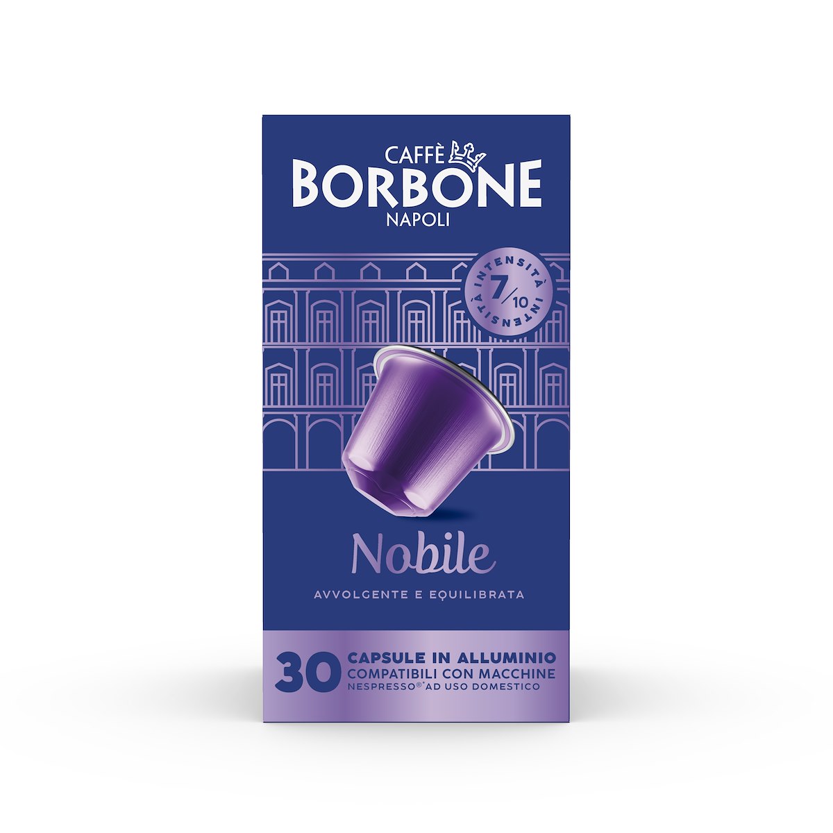 CAFFE BORBONE REBNOBILE3X30N Capsule Nobile Alluminio Compatibili Nespresso