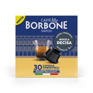 Capsule Caffe Borbone Decisa Compatibili Dolce Gusto 30 Pezzi