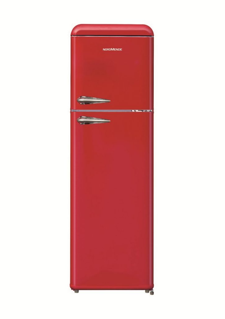 AKAI CLASS281KRD Frigo 2 porte 280L CE.E statico rosso