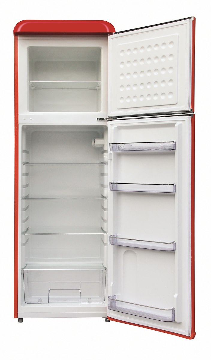AKAI CLASS281KRD Frigo 2 porte 280L CE.E statico rosso - immagine 2