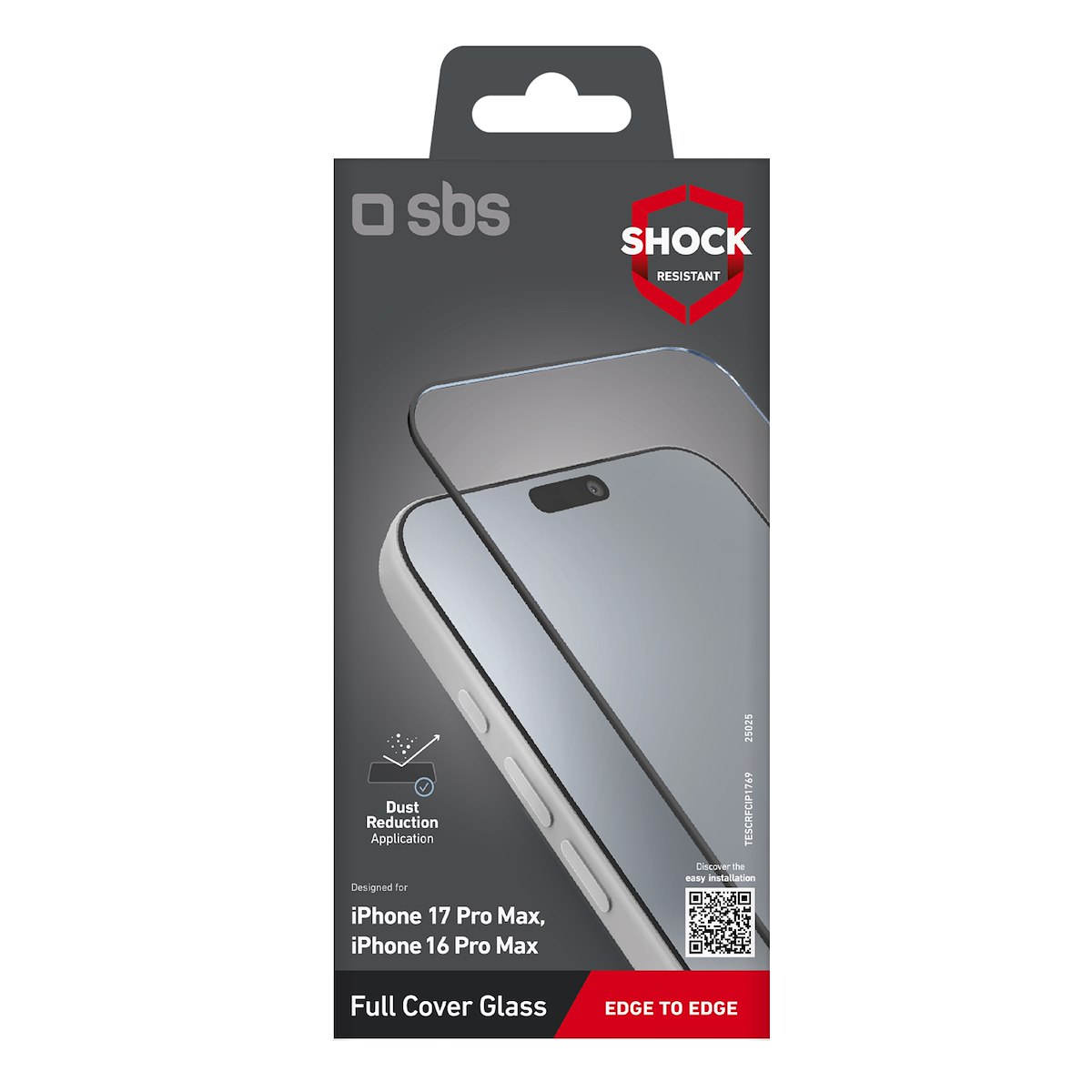 SBS TED3OMAGCOVIP1769 Cover D3O Extreme Mag Case iPhone 17 Pro Max - immagine 2