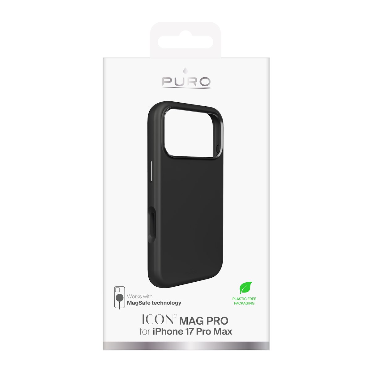 PURO PUIPC17P69ICONMPBLK Cover Icon Mag Pro iPhone 17 Pro Max Blu - immagine 3