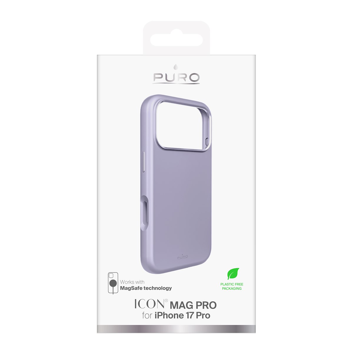 PURO PUIPC17P63ICONMPPINK Cover Icon Mag Pro per iPhone 17 Pro Pink - immagine 3