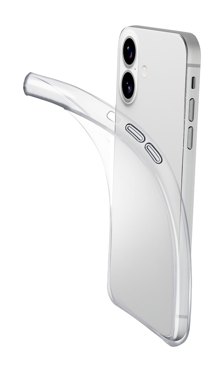 CELLULAR LINE FINECIPH17T - Custodia Fine in Gomma per iPhone 17
