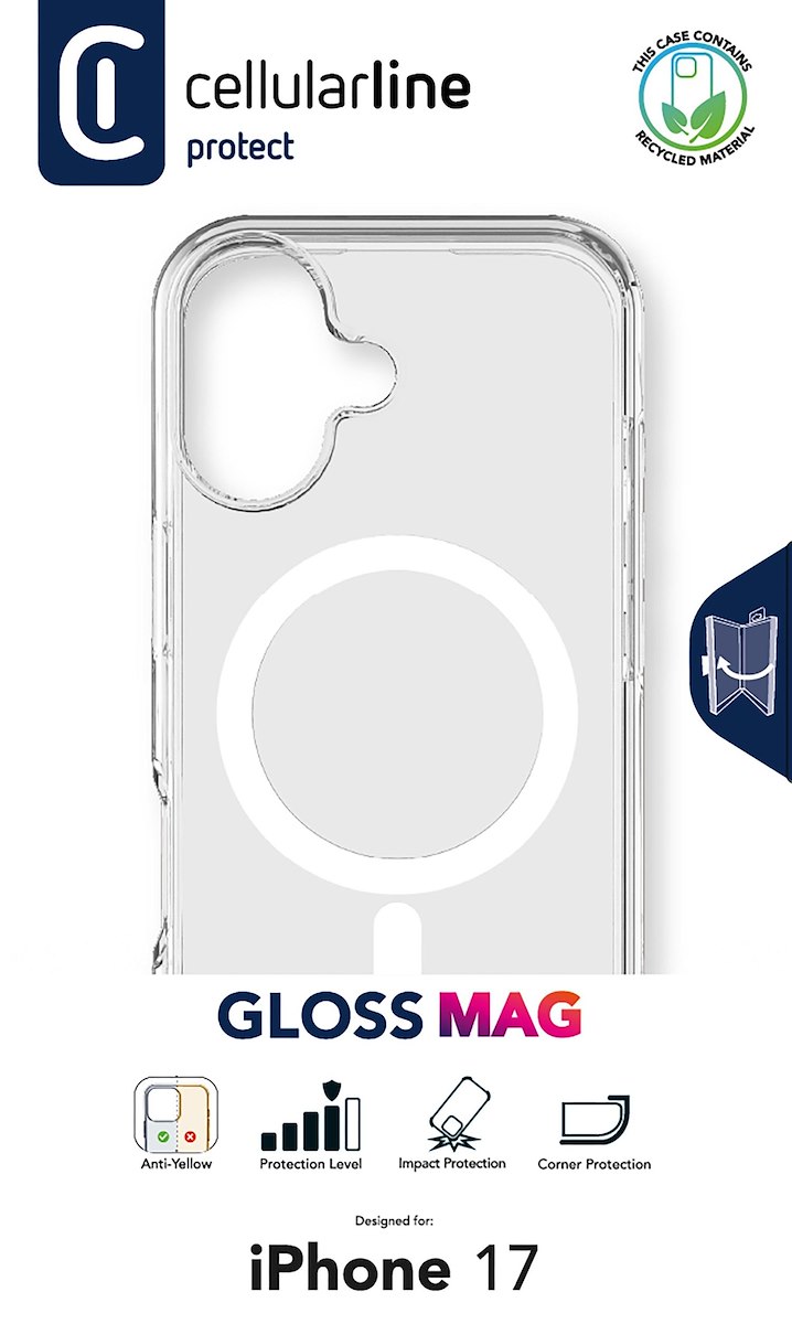 CELLULAR LINE GLOSSMAGIPH17T Custodia Gloss Mag per iPhone 17 - immagine 2