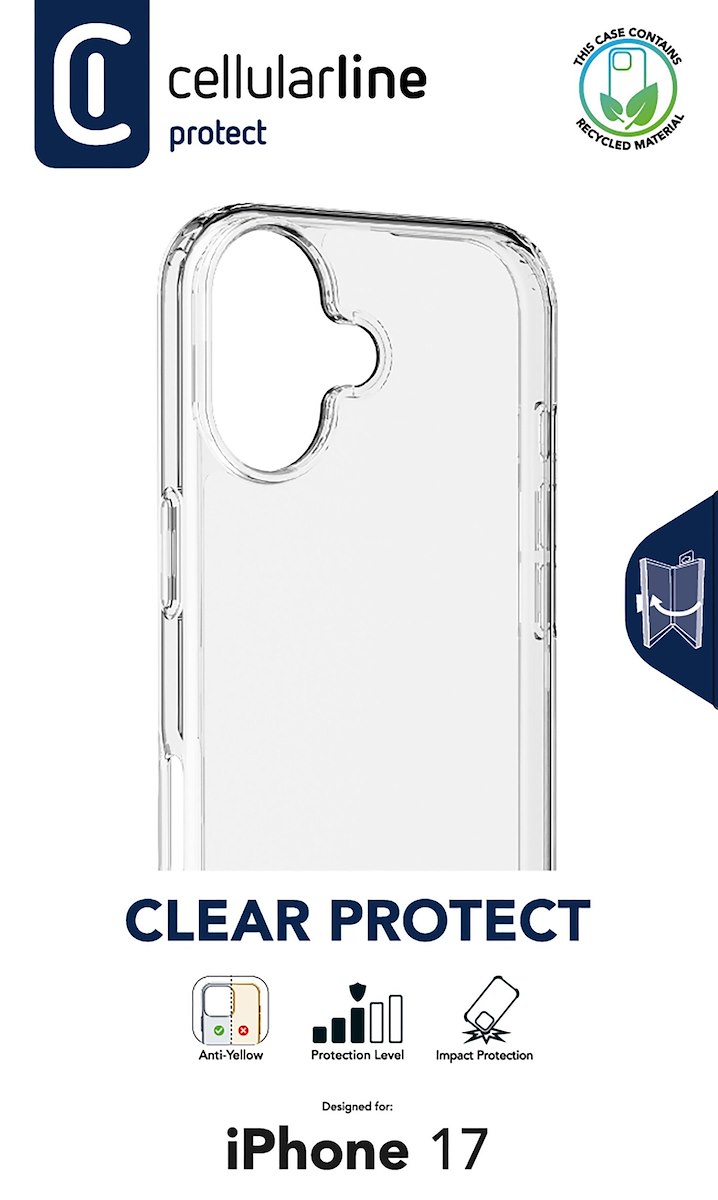 CELLULAR LINE CLEARDUOIPH17T Custodia Rigida Clear Duo iPhone 17 - immagine 2