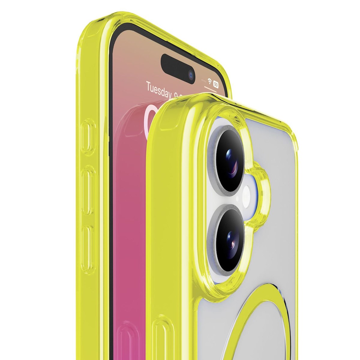 CELLULAR LINE ICONICMAGIPH17L Custodia Iconic Mag iPhone 17 Lime - immagine 4