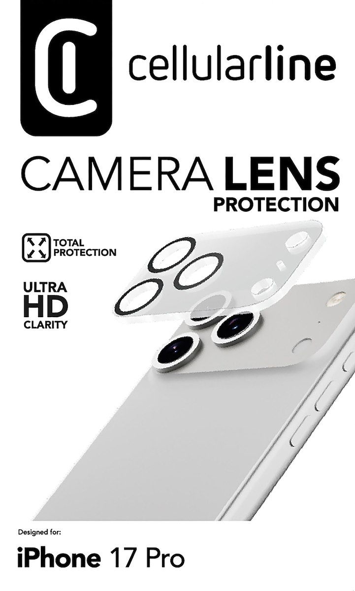 CELLULAR LINE CAMERALENSIPH17PRO Protezione Fotocamera iPhone 17 Pro - immagine 2