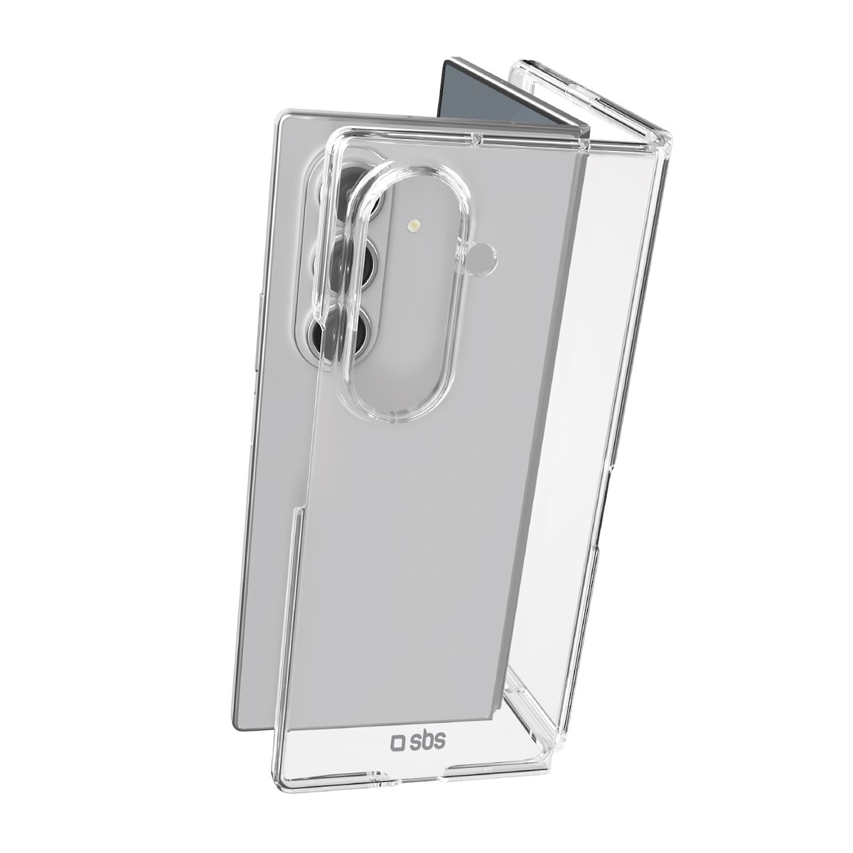 SBS TECOVSAZFOLD7T Cover Hybrid Trasparente per Galaxy Z Fold7