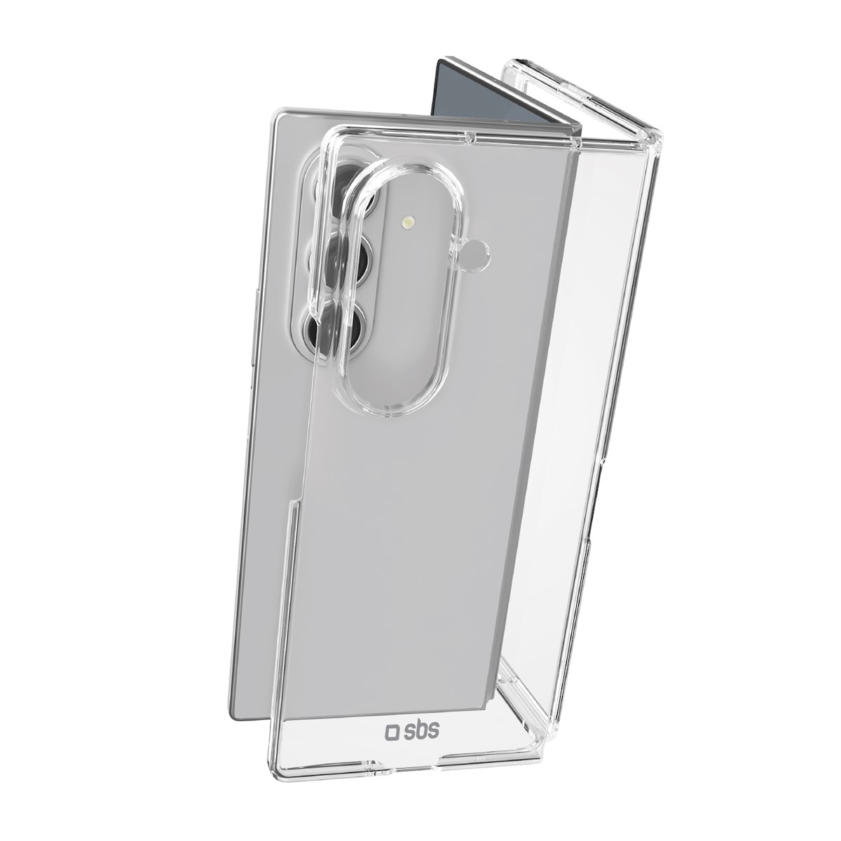 SBS TECOVSAZFOLD7T Cover Hybrid Trasparente per Galaxy Z Fold7 - immagine 2