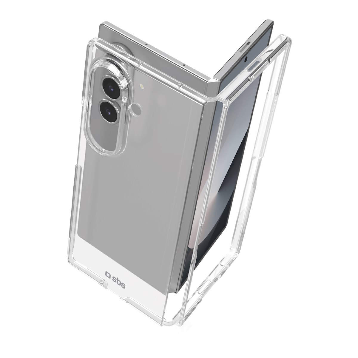 SBS TECOVSAZFOLD7T Cover Hybrid Trasparente per Galaxy Z Fold7 - immagine 3