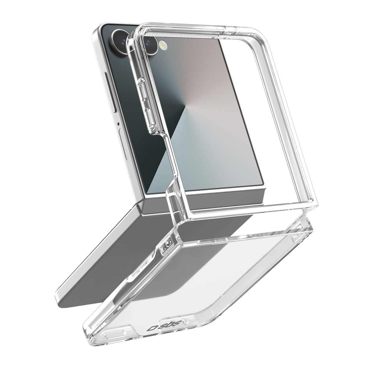 SBS TECOVSAZFLIP7T Cover Hybrid Trasparente per Galaxy Z Flip7