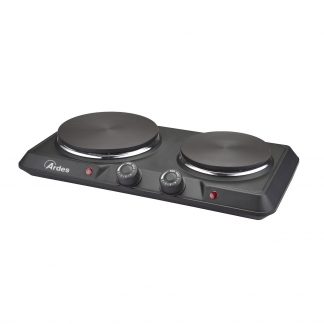 Ardes Focus Duo Fornello Elettrico 2 Piastre Ghisa 2500W 