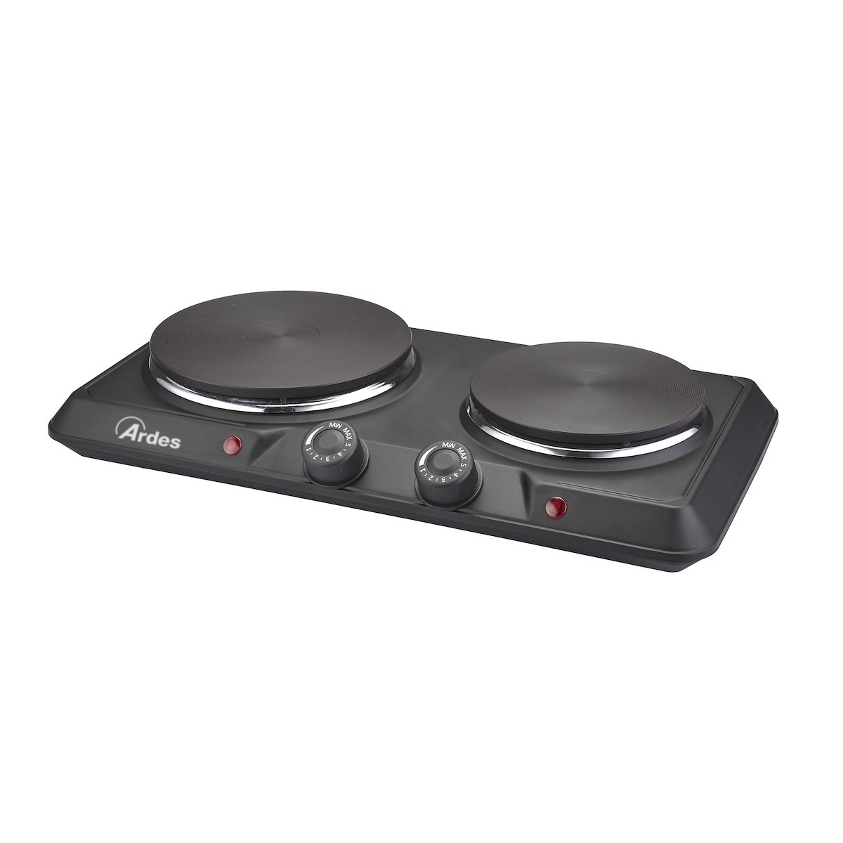 Ardes Focus Duo Fornello Elettrico 2 Piastre Ghisa 2500W