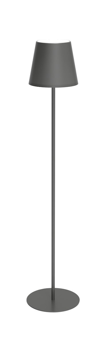 Majestic Agata XL GY Grigio Lampada da Tavolo Ricaricabile 3 Altezze