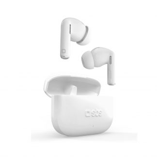 SBS TEEARTWSSPIKEW Auricolare TWS In-Ear wireless con custodia 250mAh bianco
