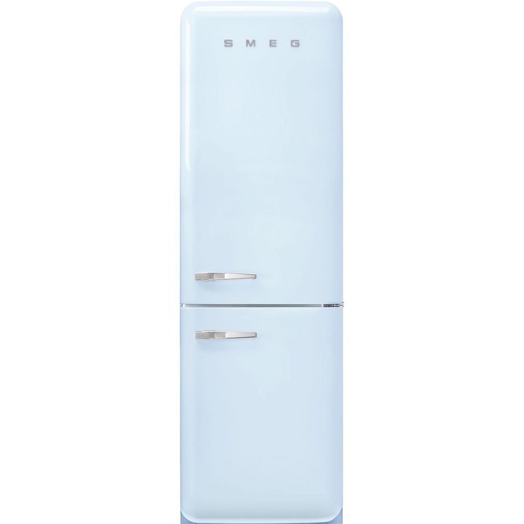 SMEG FAB32RPB6 Frigo Combinato No-Frost Anni '50 Azzurro
